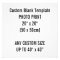 Custom Print 20" x 20" Photo Print Blank Template