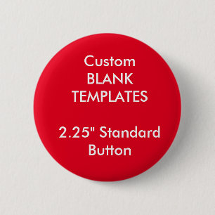 Custom Print 2.25" Small Button Pin Blank Template