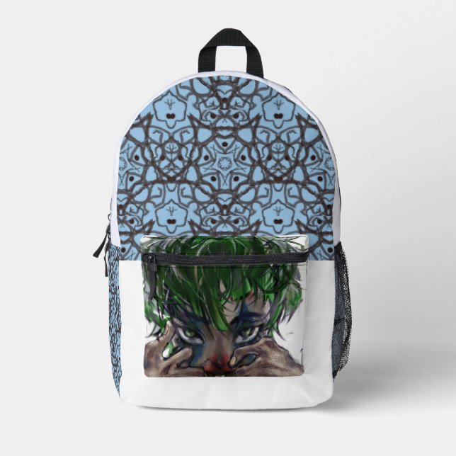 • Custom Print Backpack | Personalised Graphic Ruc (Front)