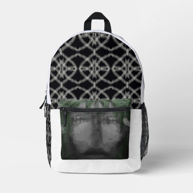 • Custom Print Backpack | Personalised Graphic Ruc (Front)