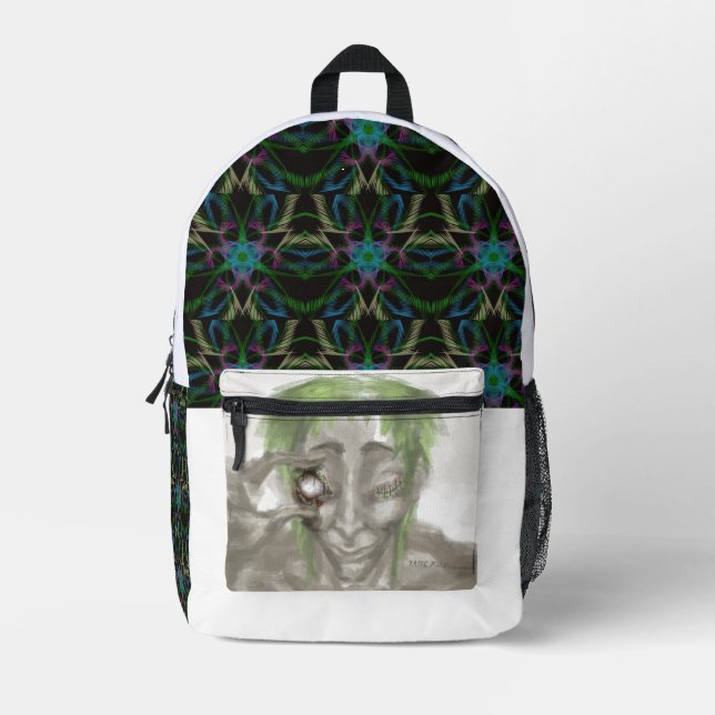 • Custom Print Backpack | Personalised Graphic Ruc (Front)