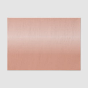 Custom Print Effect Rose Gold Tissue Paper