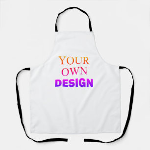 Custom Print Kitchen Apron   Women & Men Chef Gift