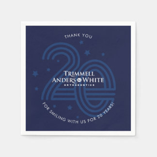 CUSTOM PRINT ORDER  for Kelsey - 20th insert Napkin