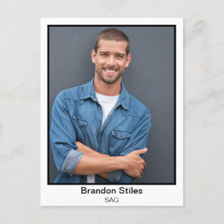 Custom Print Postcards for Actors