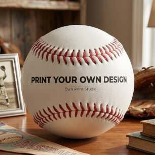 Custom Print Your Own Printing My Own To Order Baseball