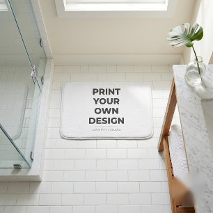 Custom Print Your Own Printing My Own To Order Bath Mat