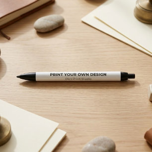 Custom Print Your Own Printing My Own To Order Black Ink Pen