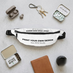 Custom Print Your Own Printing My Own To Order Bum Bags