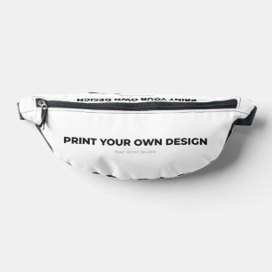 Custom Print Your Own Printing My Own To Order Bum Bags