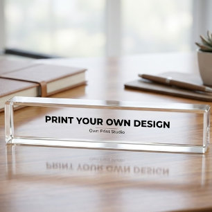 Custom Print Your Own Printing My Own To Order Nameplate