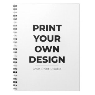 Custom Print Your Own Printing My Own To Order Notebook