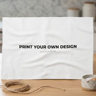 Custom Print Your Own   Printing My Own To Order Tea Towel