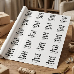 Custom Print Your Own Printing My Own To Order Wrapping Paper