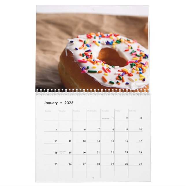 Custom Printed Calendar (Jan 2026)