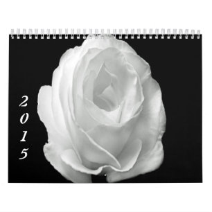 Custom Printed Calendar 2015 Roses