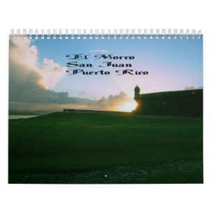 Custom Printed Calendar Caribbean Islands