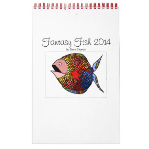 Custom Printed Calendar: Fantasy Fish Calendar
