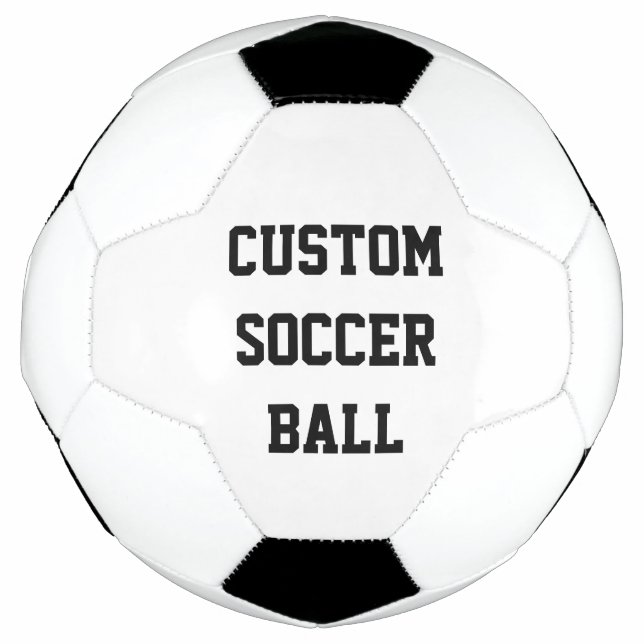 Custom Printed Soccer Ball to personalise (Front)