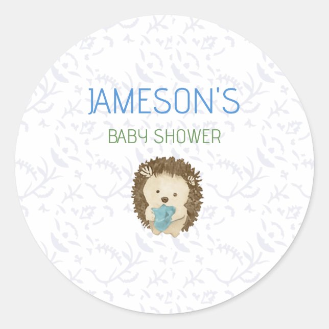 Custom Printed Stickers Personalized Party | Elega (Front)