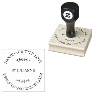 Custom Product Packaging for Business Rubber Stamp