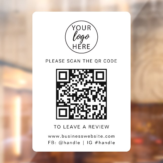 Custom Professional Business Logo and QR Code (Sheet 2)