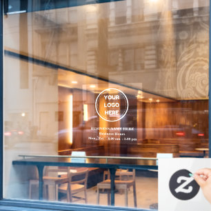 Custom Professional Business Logo Opening Hours