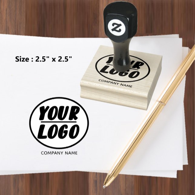 Custom Professional Company Business Logo  Rubber Stamp (Custom Professional Company Business Logo Rubber Stamp)