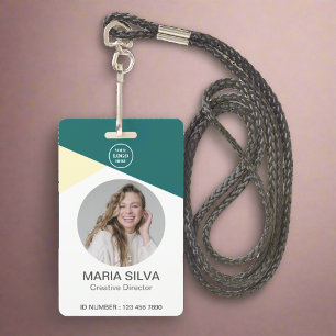 Custom Professional ID Employee Corporate Photo Badge
