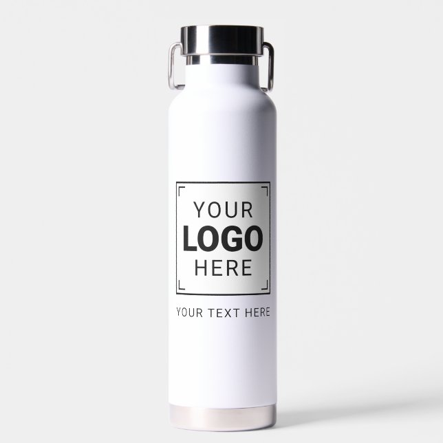 Custom Professional Logo Business Water Bottle (Front)