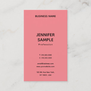 Custom Professional Modern Vertical Template Top Business Card