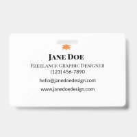 Custom Professional or Personal Contact Cards