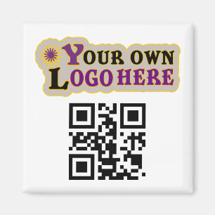 Custom promo QR code Magnet