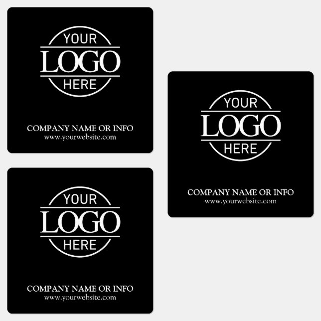 Custom Promotional Black Company Business Logo (Group)