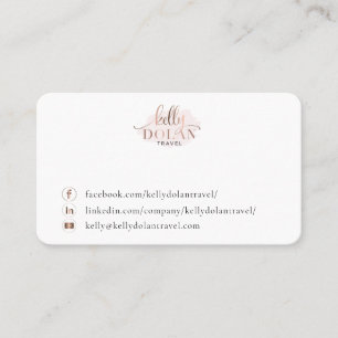 Custom Promotional Bridal Show Hair Tie Favour Car Business Card
