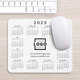 Custom Promotional Business Logo 2020 Calendar Mouse Pad