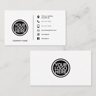 Custom Promotional Business Logo Card