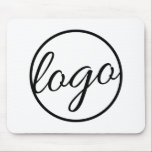 Custom Promotional Business Logo Mouse Pad<br><div class="desc">Custom Mouse Pad featuring your business logo.  These mouse pads make great promotional items for giving to clients,  employees or as swag at trade shows and corporate events.</div>