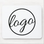 Custom Promotional Business Logo Mouse Pad<br><div class="desc">Custom Mouse Pad featuring your business logo.  These mouse pads make great promotional items for giving to clients,  employees or as swag at trade shows and corporate events.</div>