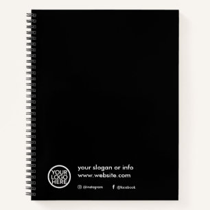 Custom Promotional Business Logo Notebook