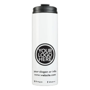 Custom Promotional Business Logo Thermal Tumbler