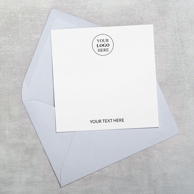 Custom Promotional Logo Card (Creator Uploaded)