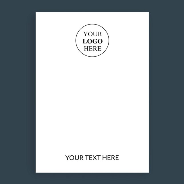 Custom Promotional Logo Letterhead (Creator Uploaded)