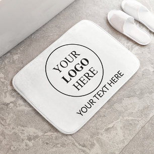 Custom Promotional Logo – No Minimum Order Bath Mat