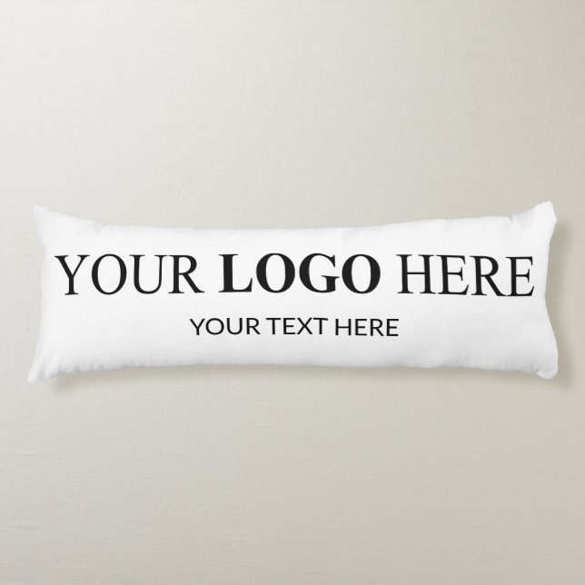 Custom Promotional Logo – No Minimum Order Body Cushion (Front)