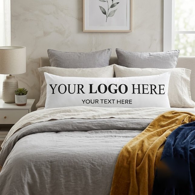 Custom Promotional Logo – No Minimum Order Body Cushion (Creator Uploaded)