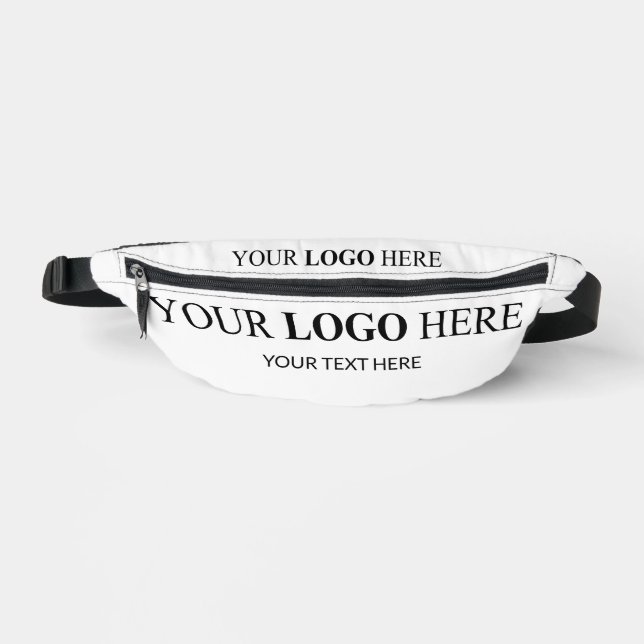 Custom Promotional Logo – No Minimum Order Bum Bags (Front)