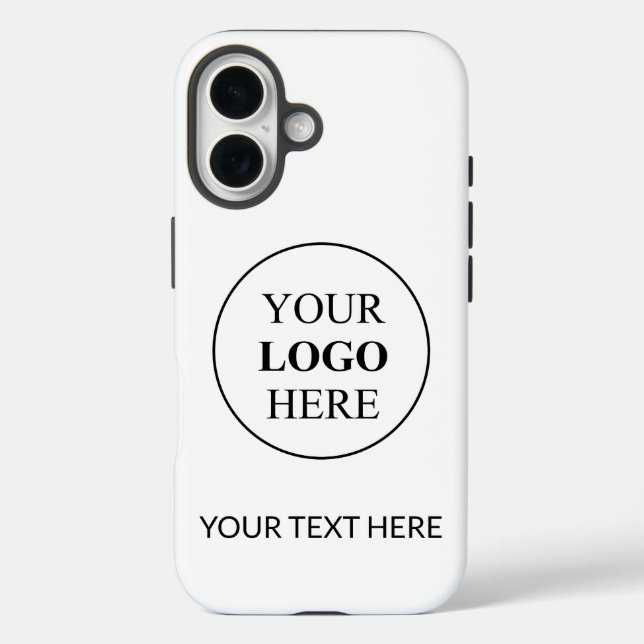 Custom Promotional Logo – No Minimum Order Case-Mate iPhone Case (Back)
