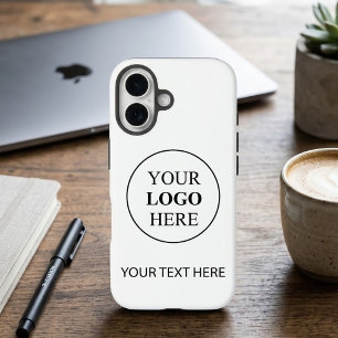 Custom Promotional Logo – No Minimum Order iPhone 16 Case