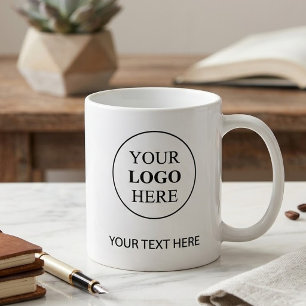 Custom Promotional Logo – No Minimum Order Coffee Mug